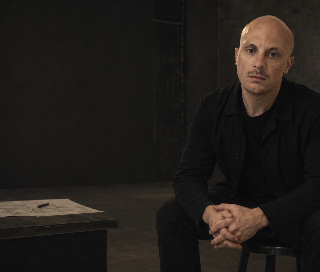 Portrait of automotive designer J. Fraser