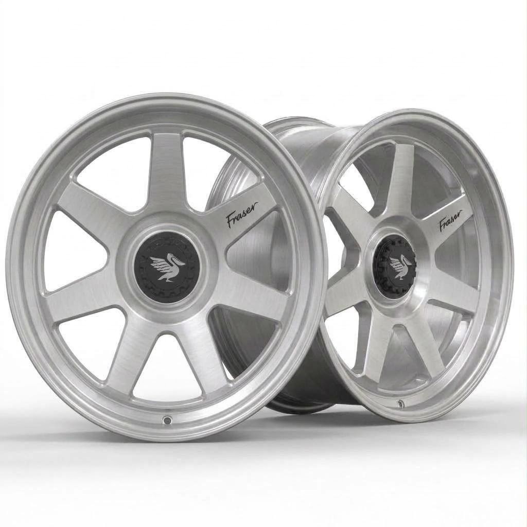 Massive 2 seven-spoke concept pair with straight radial spokes and a smooth deep stepped rim